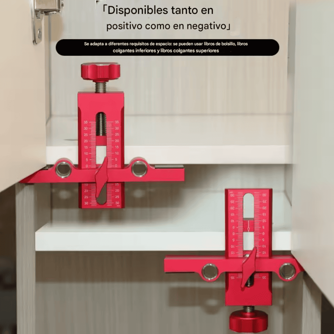 SOPORTE CON DOBLE GUIA REGULABLE - COD:100755