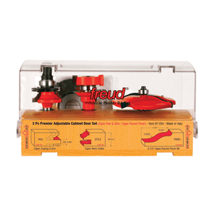 FREUD 97-254 Juego de 3 piezas FRESA PARA PUERTA - COD:100780