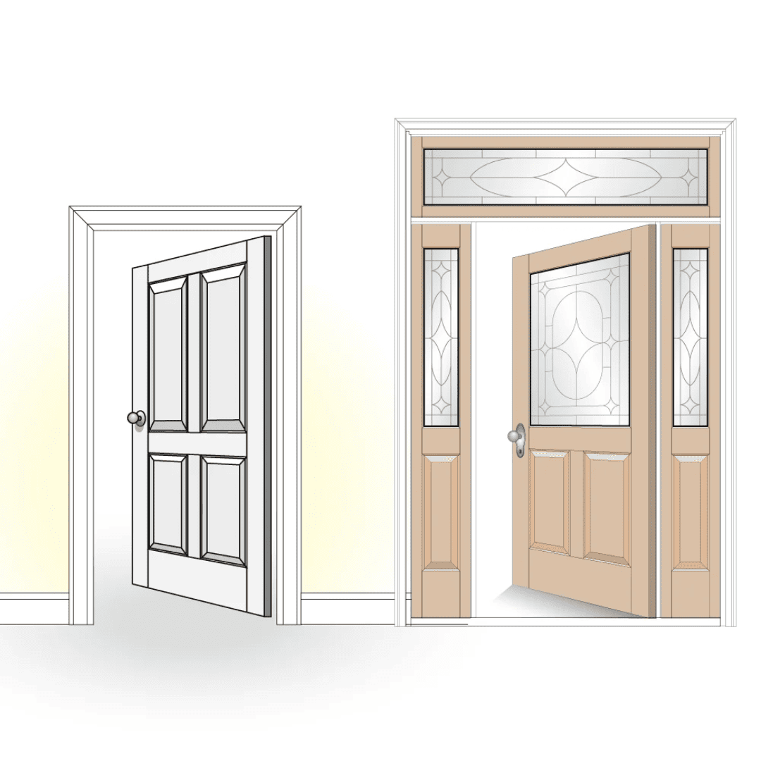 FREUD 97-254 Juego de 3 piezas FRESA PARA PUERTA - COD:100780