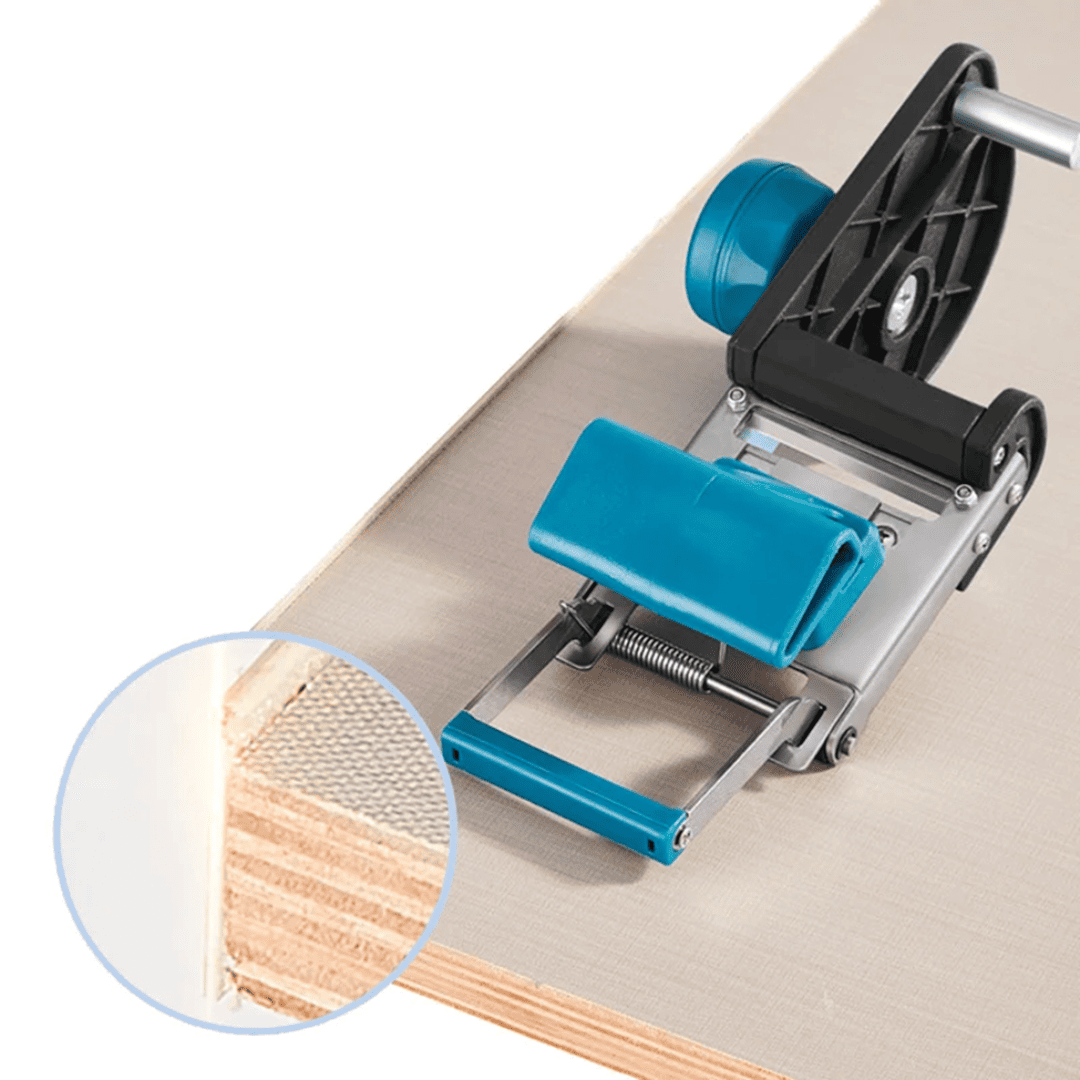 Cortador de Esquinas para Cantos Gruesos – Corte Preciso en Melaminas