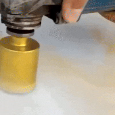 Copa Diamantada de Oro PRO – Corte y Perforación de Alto Rendimiento en Porcelanato, Mármol y Granito