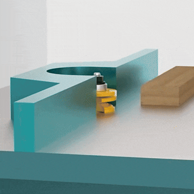 Set de Fresas para Ensamble de Puertas – 3 Piezas | Vástago 1/2”