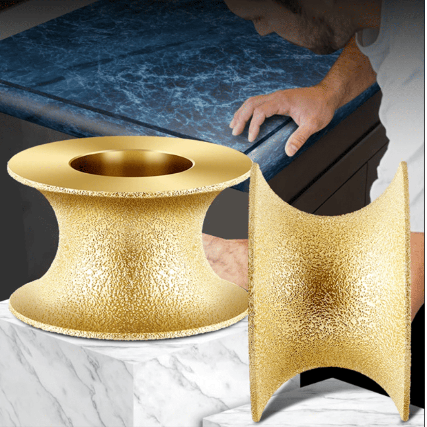 Rueda de Boleo “U” – Para Amoladora 10/15/20/25 mm x 75 mm