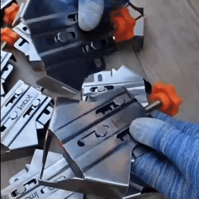 Prensa Esquinera de Acero – Modelos T y L , Abrazadera de Ángulo Recto 90° para Ensambles Precisos