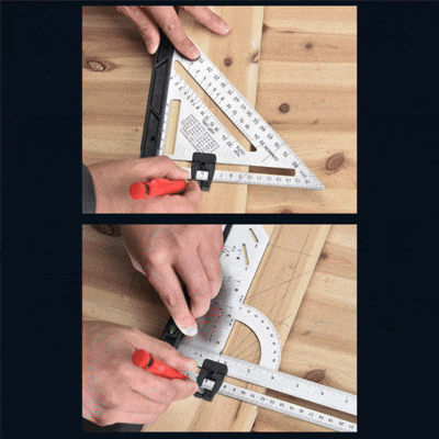 Escuadra Rápida PRO 7" y 12" – Tipo Carpintero