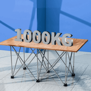 Mesa de Trabajo Caballete Plegable – Estructura Telescópica de 6 Patas en Aleación de Aluminio