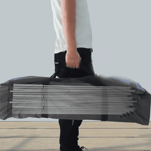 Mesa de Trabajo Caballete Plegable – Estructura Telescópica de 6 Patas en Aleación de Aluminio