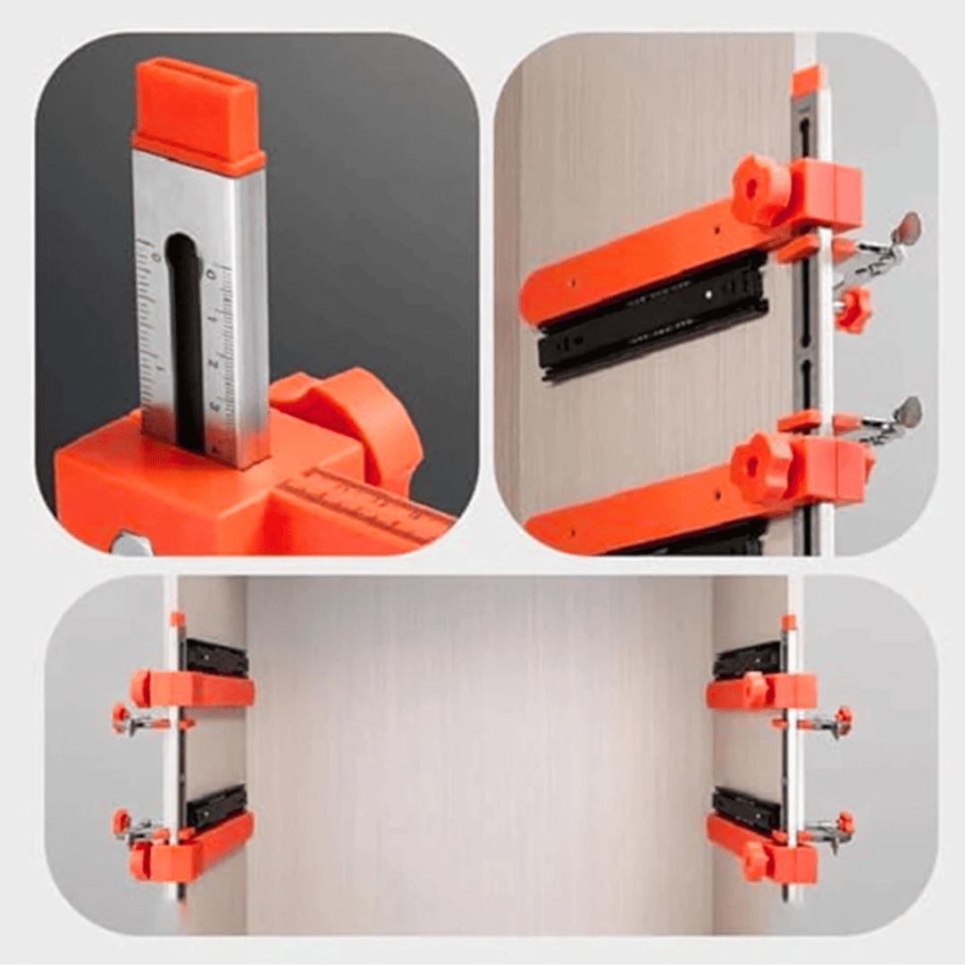 Plantilla PRO para la Instalación de Correderas – Kit en Bolsa con Ajuste Preciso y Rápido