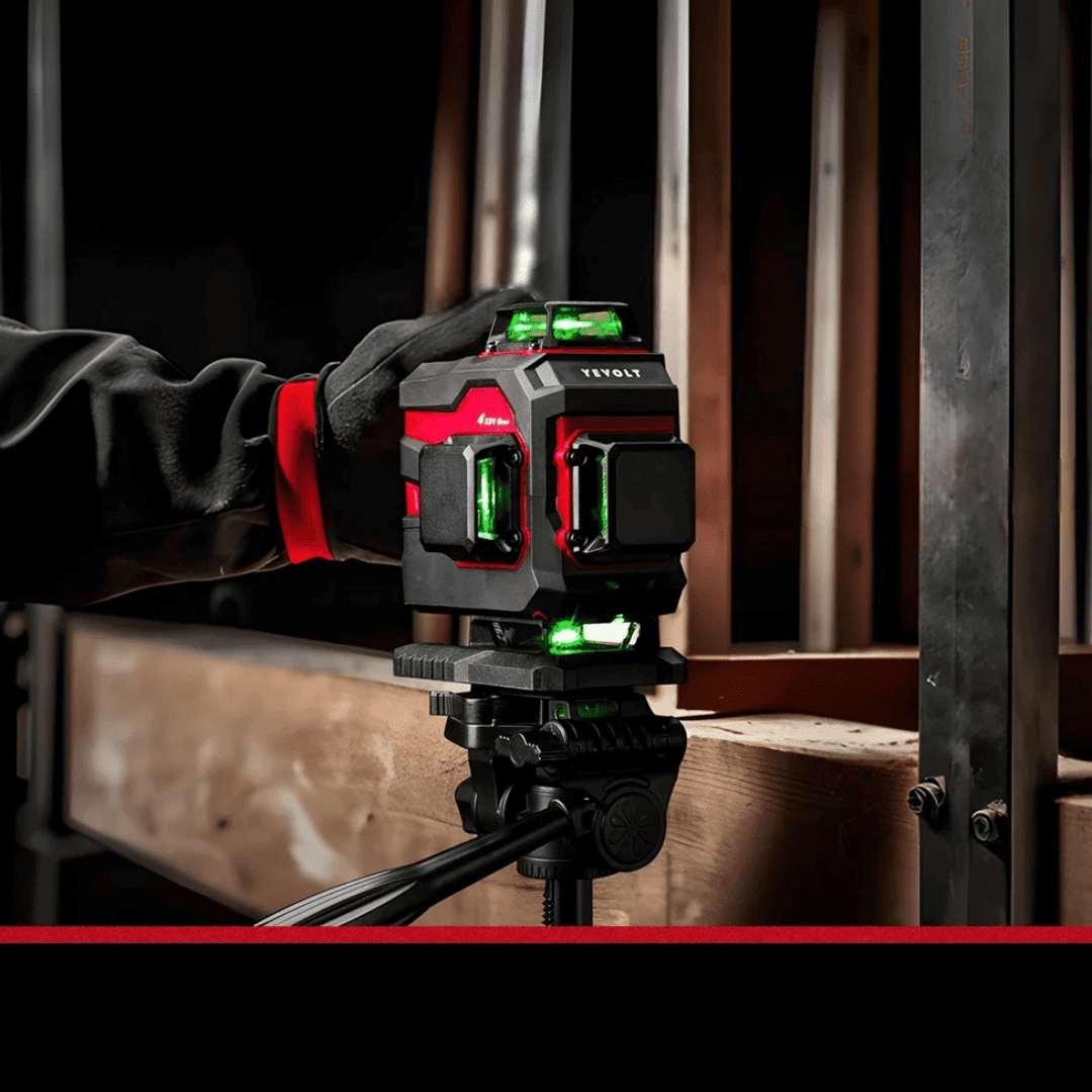 Trípode PRO para Nivel Láser – Ajustable de 49 cm a 1.50 m con Cabezal 360°