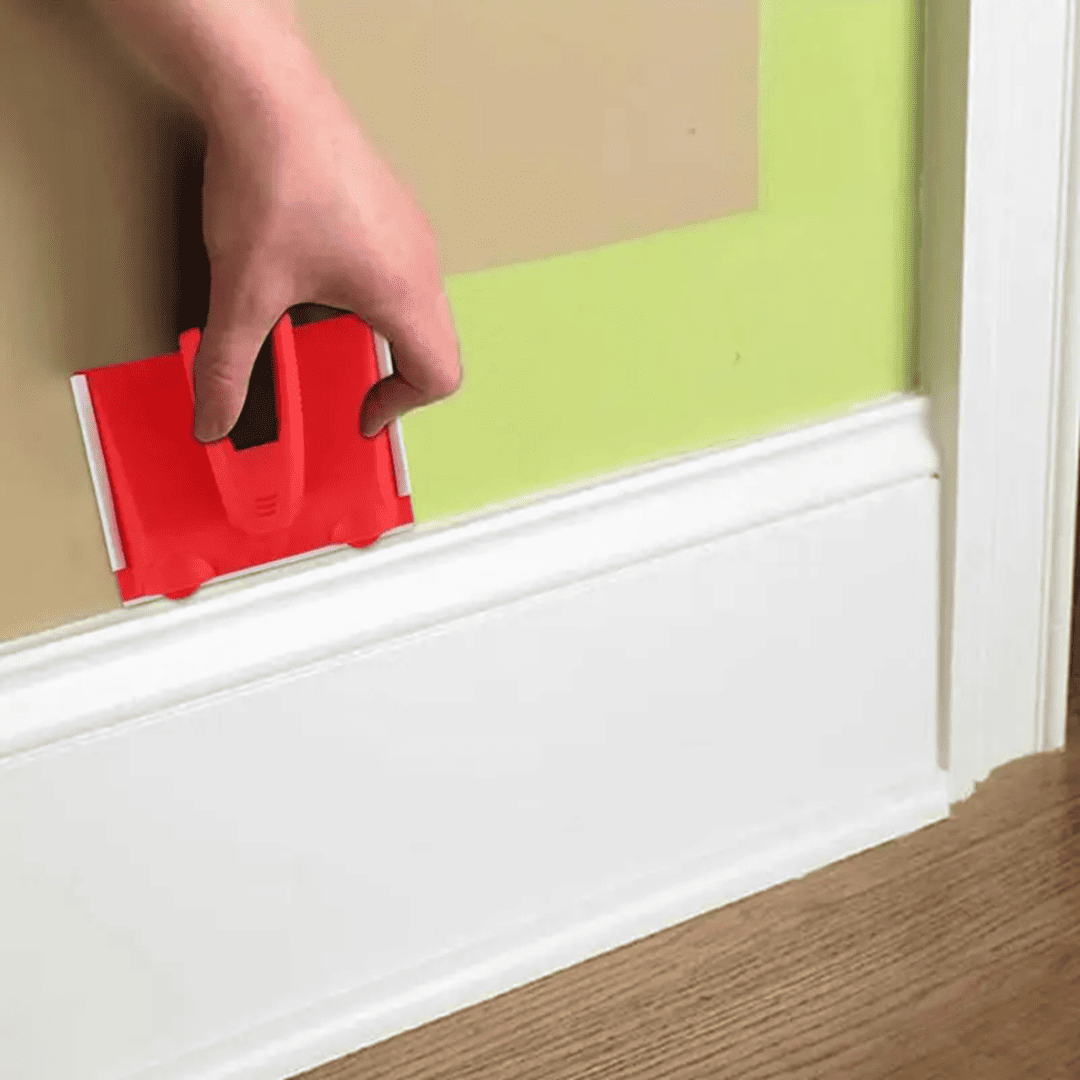 Set 4 uds Brocha para Bordes y Esquinas de Látex – Acabados Profesionales sin Marcas