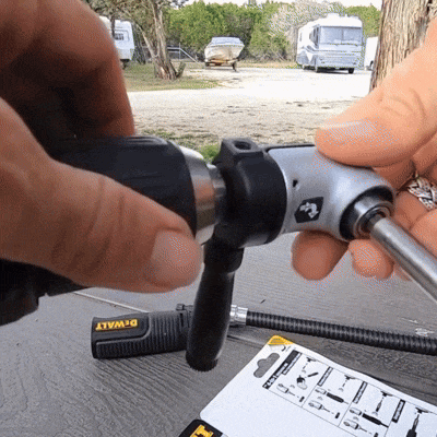 FLEXTORQ DEWALT 4 EN 1 – Sistema Modular Ángulo Recto