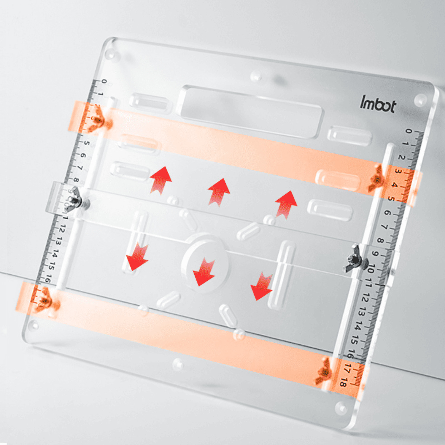 Placa Guía Imbot para Router y Sierra Circular (5” y 6”)