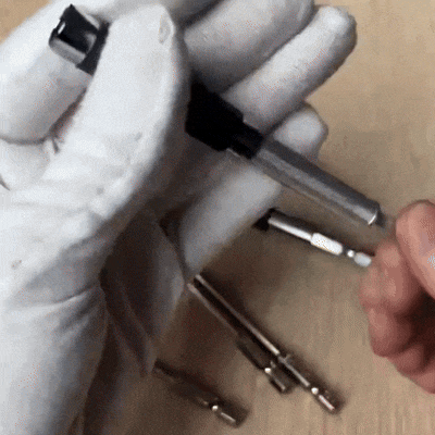 Guía Magnética de 80mm con Sistema Autorretráctil