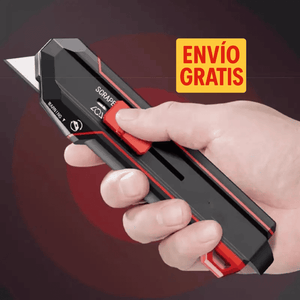 Cutter–Rascador 2 en 1 + 10 Hojas de Repuesto – Corte y Limpieza en una Sola Herramienta