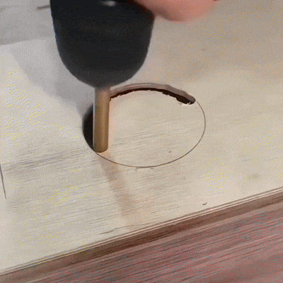 Set de 6 Brocas Ranuradoras de Titanio