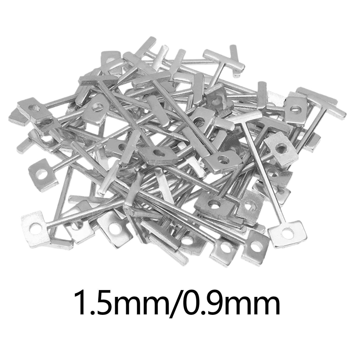 Repuesto T-Pins de Acero para Niveladores de Baldosas – 0.9mm & 1.5mm