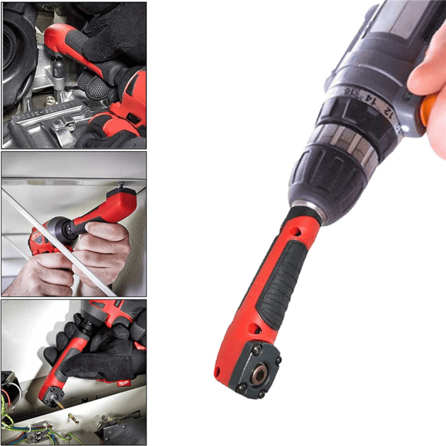 Extensión Angular de Alto Torque – Estilo Milwaukee