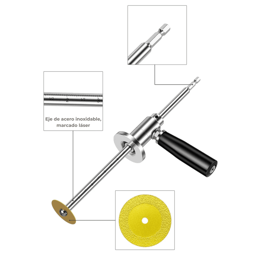 Cortador de Tubos PRO – Corte Interno para PVC