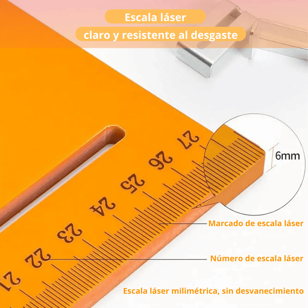 Placa Guía para Router y Sierra Circular de 4 Pulgadas