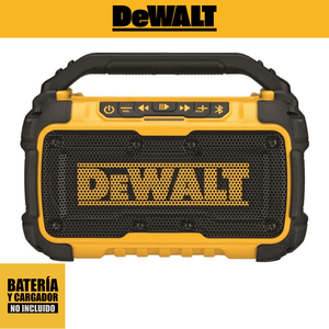 Parlante Altavoz Dewalt DCR010 12V/20V MAX – Sonido Potente con Conexión Inalámbrica