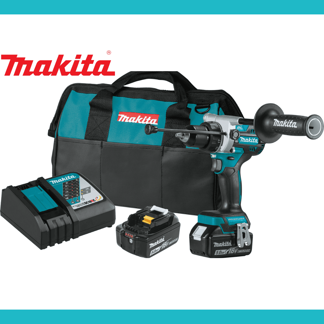 Makita XPH14 Taladro Percutor Brushless + Batería 6Ah + Cargador + Bolsa Westward