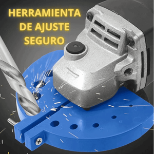 Adaptador en ABS para Afilar Brocas con Amoladora – Modelo “U”