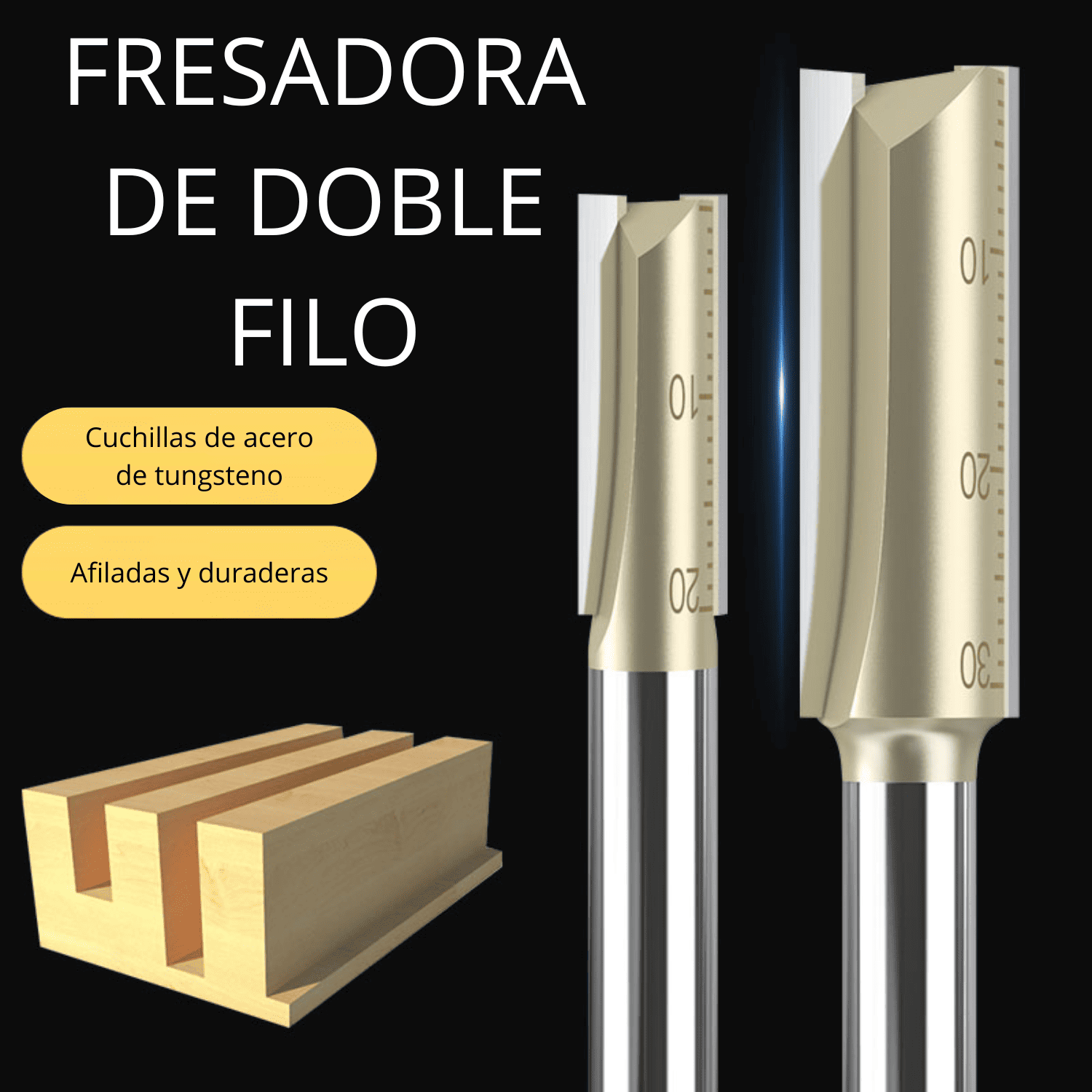 Fresa Corte Recto 12x1/4mm – ARDEN