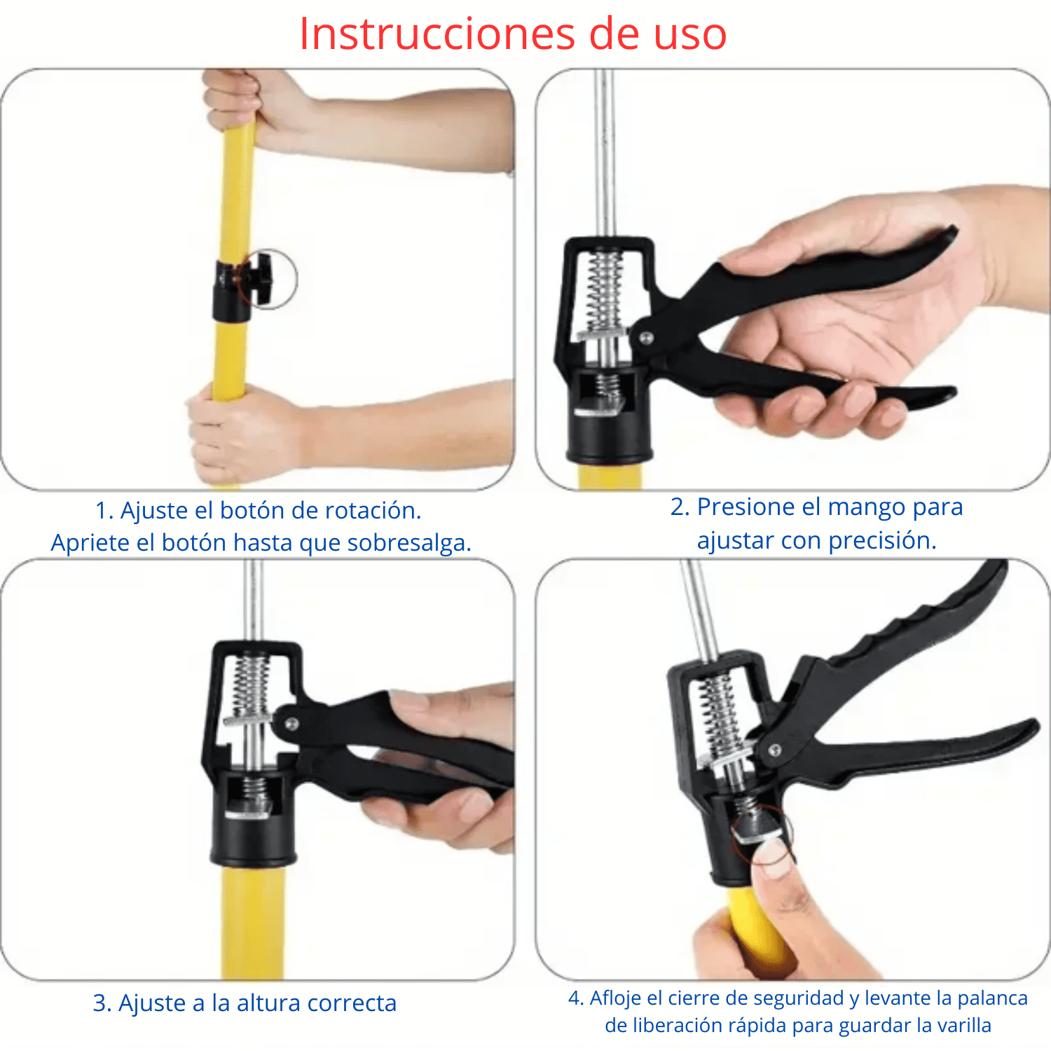 Barra de Soporte Telescópico 40KL de Carga