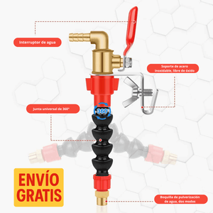 Rociador de Agua para Amoladora y Sierra Marmolera – Corte Húmedo con Mayor Precisión