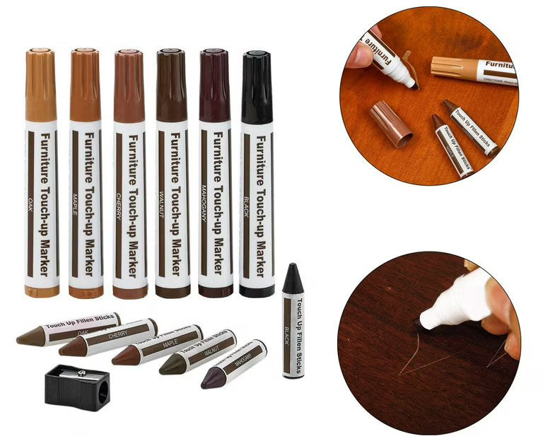 KIT 17 CERAS Y MARCADORES PARA REPARACION - COD:100313