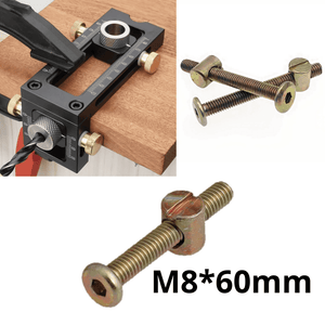 Pernos para Ensambles Rápidos M8 x 60mm – Con Tuerca de 12x15mm