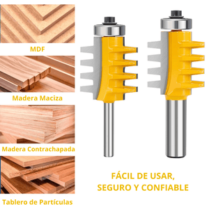 Fresa para Ensamble de Dedos – Vástago 1/2”