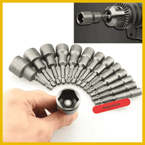 Set de 14 Dados Magnéticos 1/4” – Versatilidad y Precisión para Trabajo Profesional