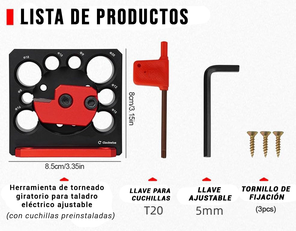 Dispositivo para Hacer Tarugos de Madera a toda Medida