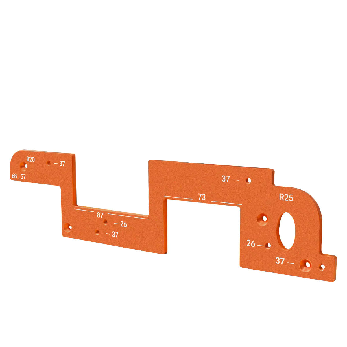 Plantilla de Ranura para Manijas Ocultas - En Aluminio