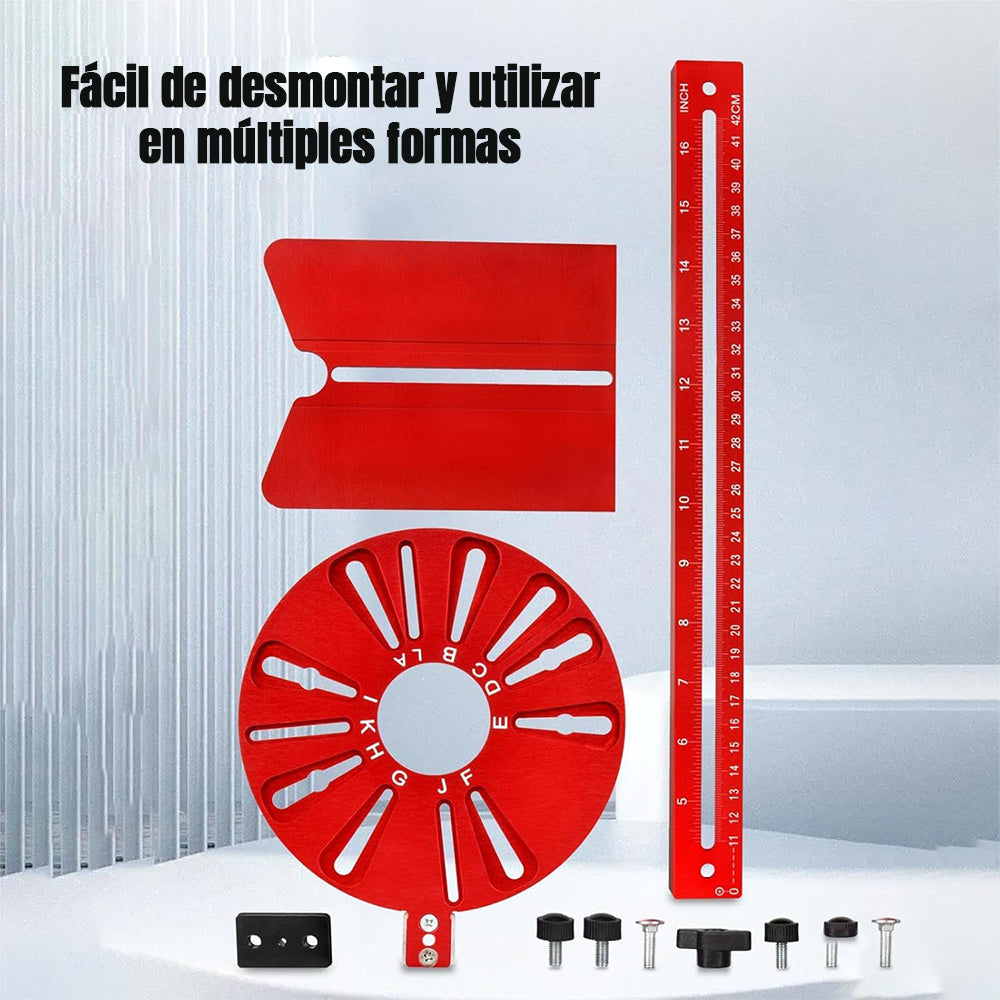 Plantilla Guía PRO para Router y Fresadora, 53cm