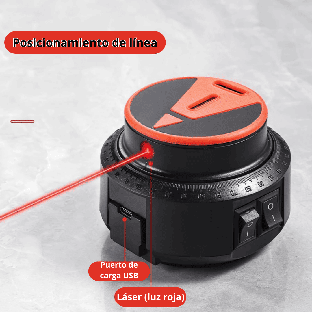 Colector de Polvo Eléctrico con Láser 2 en 1 – Perforación Limpia, Precisa y Sin Esfuerzo