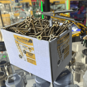 Tornillos Dentados HD 4x50mm – Fijación Segura y Rápida para Madera y Tableros