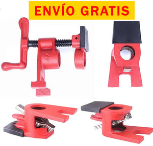 Prenza Abrazadera de Hierro para Tubo 3/4"