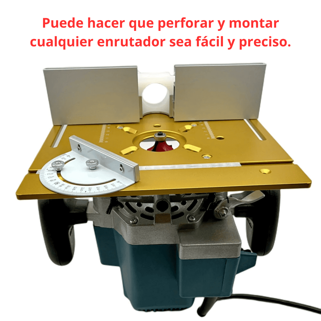 Placa de Inserción para Router – Precisión y Resistencia en Carpintería