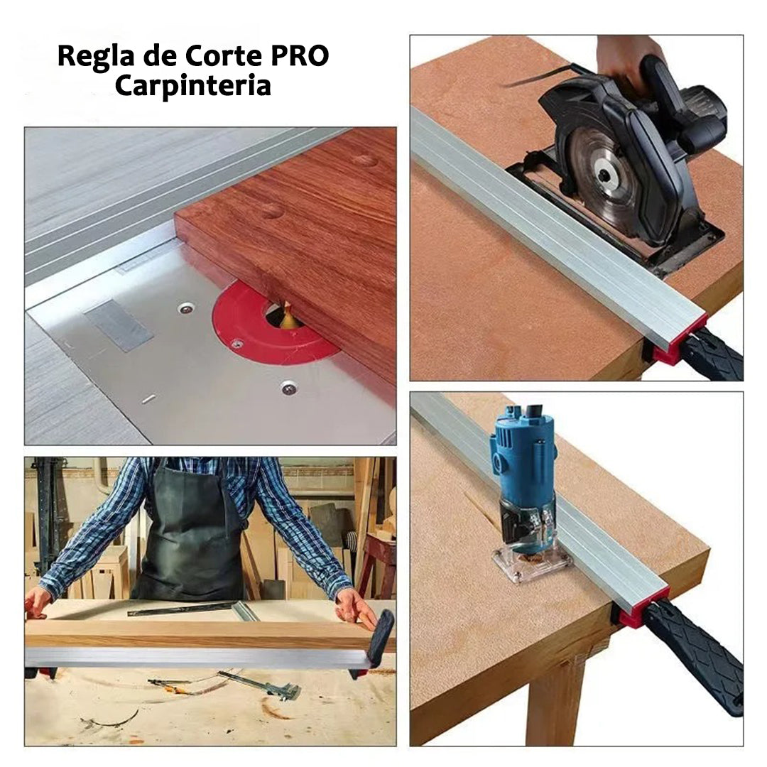 Regla Guia para Corte o Fresado