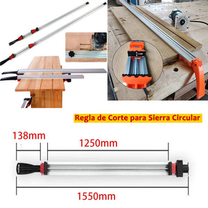 Regla Guia para Corte o Fresado