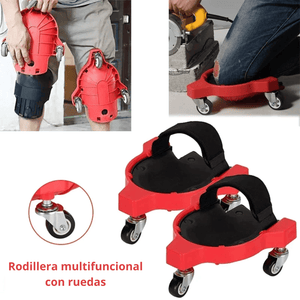 Rodilleras con Ruedas Profesionales – Comodidad y Movilidad Total para Trabajo Pesado