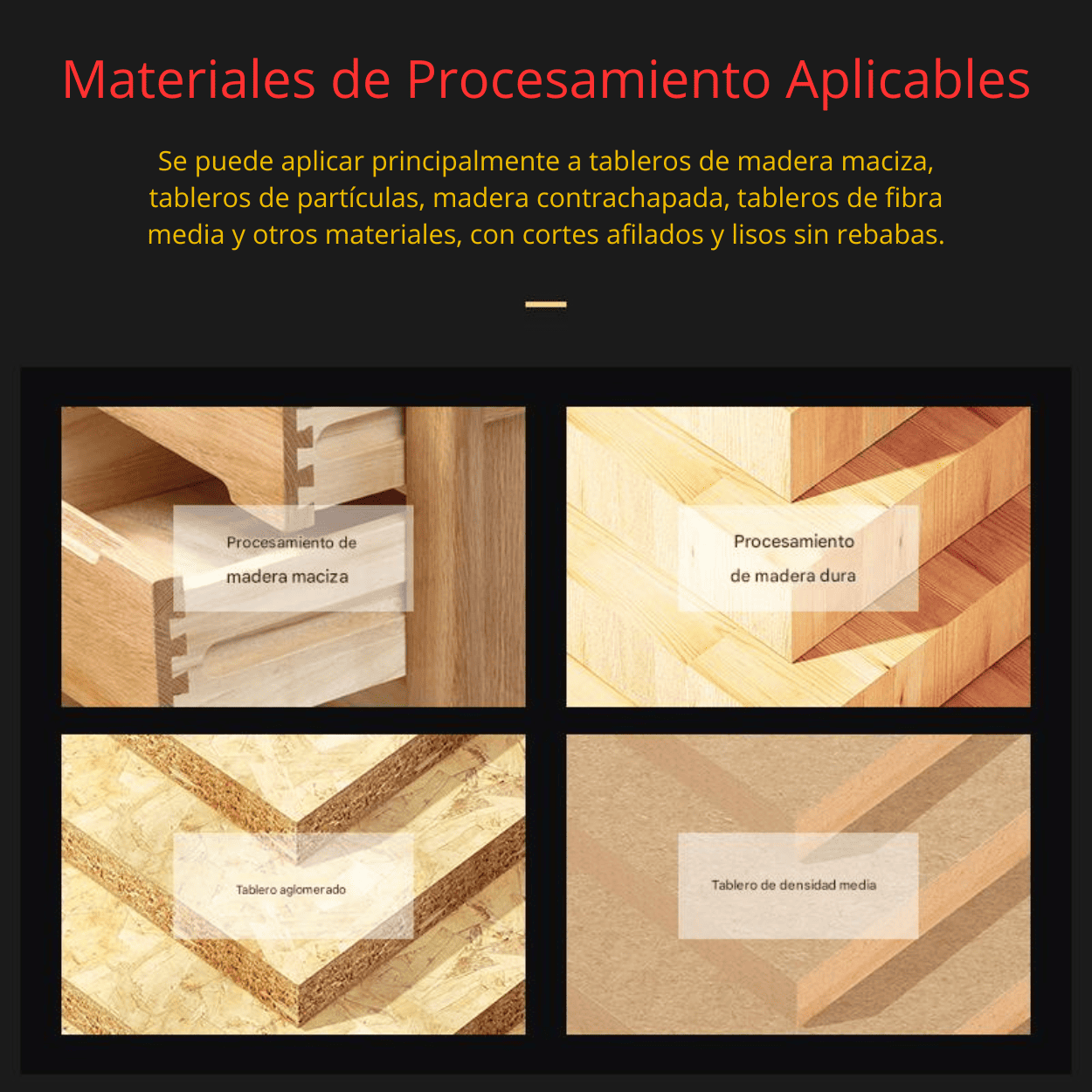 Fresa Corte Recto 4mm ARDEN – Precisión Profesional en Madera