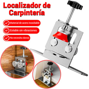 Soporte de Montaje en Acero Inoxidable, Regulable para Puertas, Gabinetes y Armarios