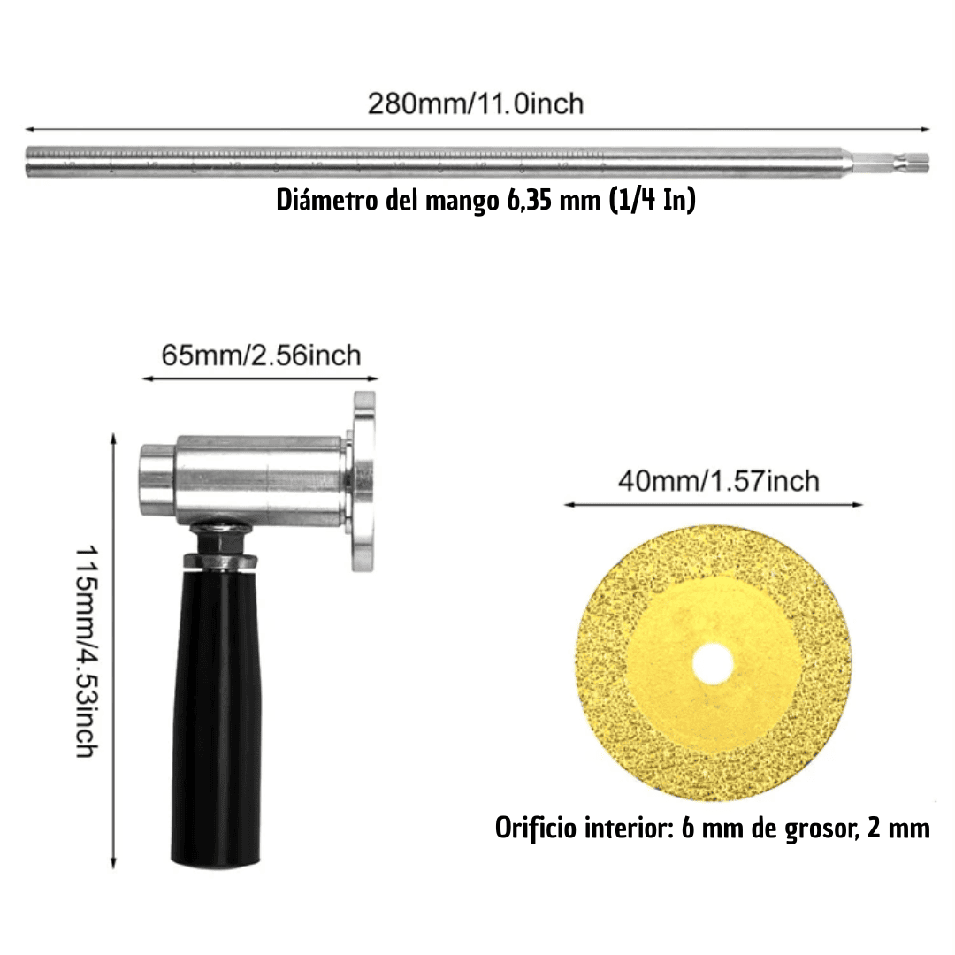 Cortador de Tubos PRO – Corte Interno para PVC