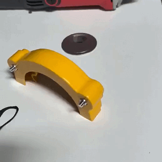 Adaptador en ABS Para Afilar Brocas con Amoladora Modelo "C"