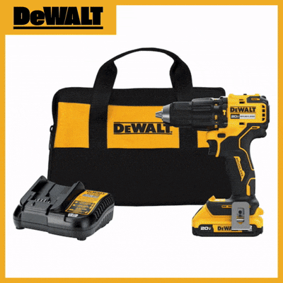 Taladro Percutor DeWALT DCD798D1 20V MAX – Compacto, Brushless y Potente para Concreto, Mampostería y Madera