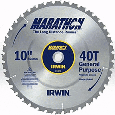 Hoja de Sierra Marathon IRWIN 10"14070 – Cortes Finos y Rápidos en Madera