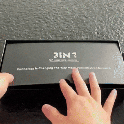 Distanciómetro Digital 3 en 1 – Cinta Métrica + Láser + Guía Visual